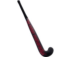 foto van The Indian Maharadja Red Jr Kinder Veld Hockeystick 10221065 - Kleur Zwart - Maat 34 INCH
