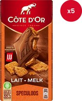Côte d'Or - chocoladetablet - melk Speculoos - 170g x 5