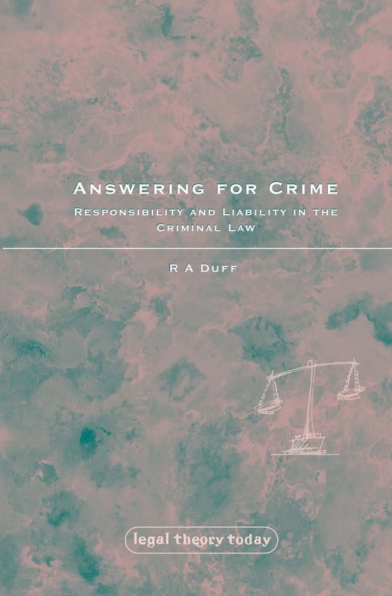 Answering For Crime - cover