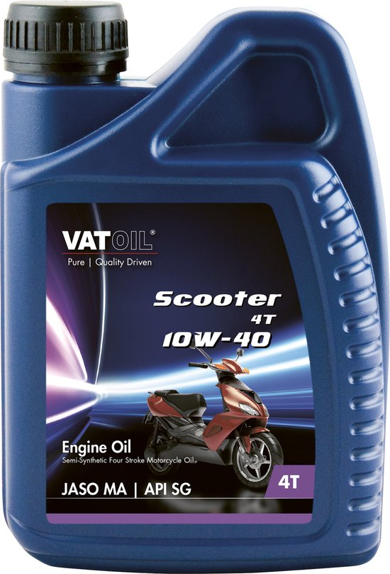 Vatoil Motorolie Scooter 4t 10w-40 1 Liter | bol