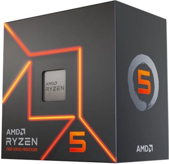 Azerty Upgradekit Asrock 7600 - Upgradekit - AMD Ryzen 5 7600 - Asrock B650M-HDV/m.2 - 32 GB Corsair 6000 Mhz CL36 DDR5 - Azerty