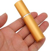 Fuzi Tools - Atomiseur de Parfum - 10ML - Or - Rechargeable - Flacon de Voyage - Mini Flacon de Parfum