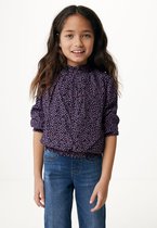 Blouse imprimée Mexx avec smockée Filles - Marine - Taille 110-116