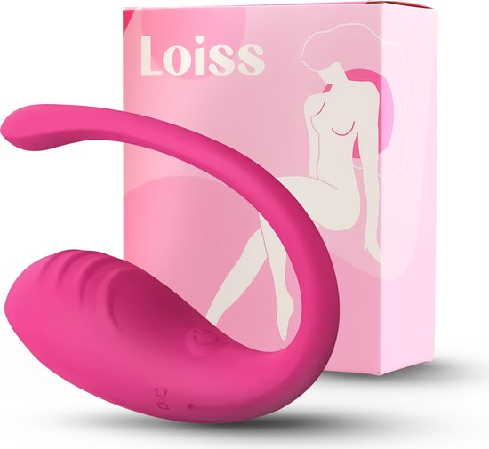 Loiss® - Lush 4 - Draagbare vibrator - Vibrerende ei - Bedienbaar via de app of ei - Vibrator - Clitoris stimulator - Vibrator voor vrouwen - Sexspeeltje voor koppels - Roze