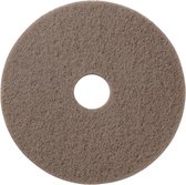 vloerpad beige 17 inch 43cm. - profi pad - per stuk