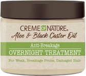 Creme of Nature Aloe & Black Castor Anit­Breakage Night Treatment (4.76oz/135g)