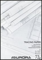 Aurora Overtrekpapier - Kalkpapier - Kopgelijmd - A3 - 72g - 20 vel