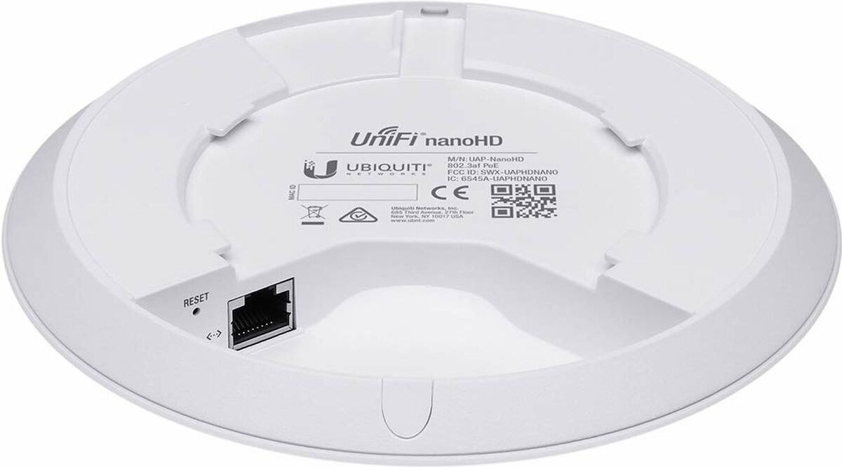Ubiquiti UniFi nanoHD - Network Accesspoint - WiFi 5 - 1-Pack — cadeau in Cadeau-ideeën - foto 2