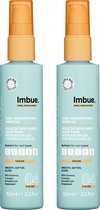 IMBUE Curl Worshipping Shine Oil Voordeelverpakking - Haarolie Voor Krullend Haar & Coils - Vegan, Siliconen- & Sulfaatvrij - 2 x 100 ml