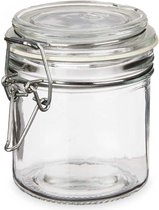 Vivalto Bocaux de conservation/ bocaux de stockage - Tarro - 250 ml - verre - couvercle basculant - D11 x H10 cm