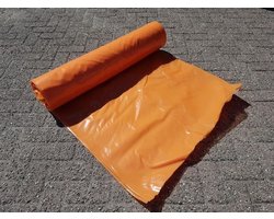 Bodem folie - Kruipruimte folie - Vloerisolatie folie 4x25 Meter oranje 230MU