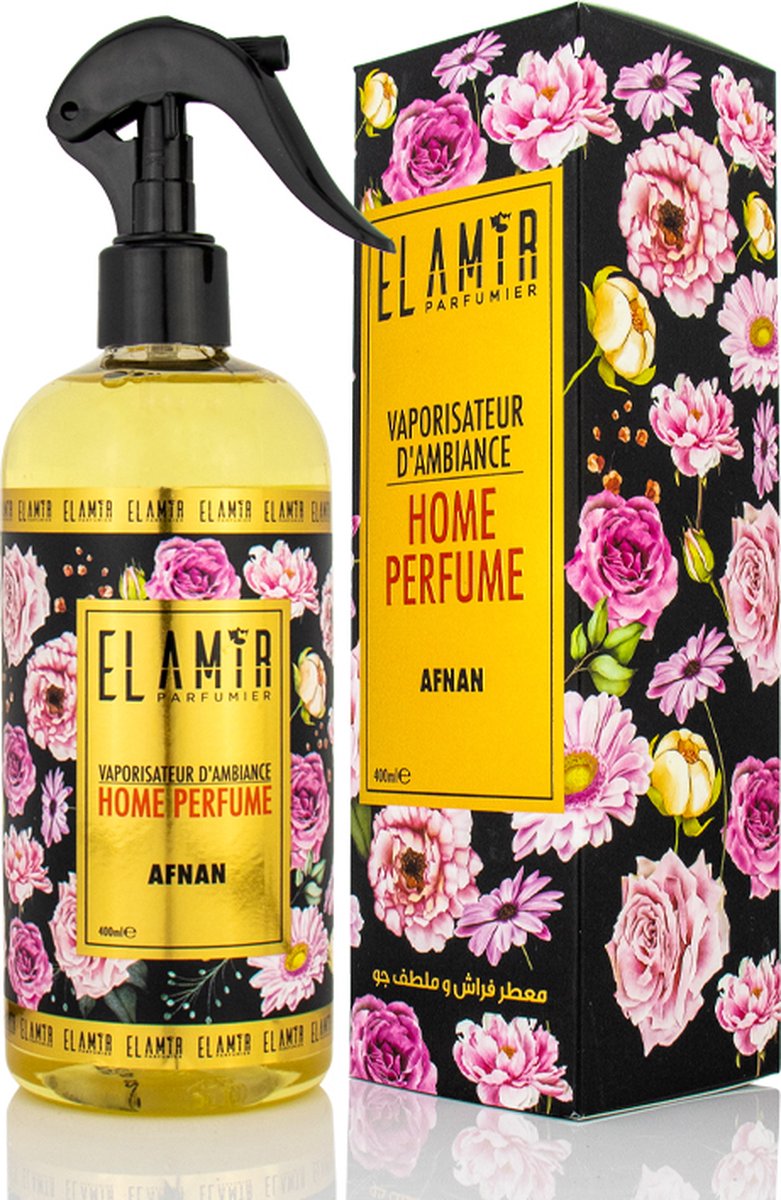 Vaporisateur D’ambiance EL AMIR AFNAN 400 ml - Spray textile - Parfum d’intérieur