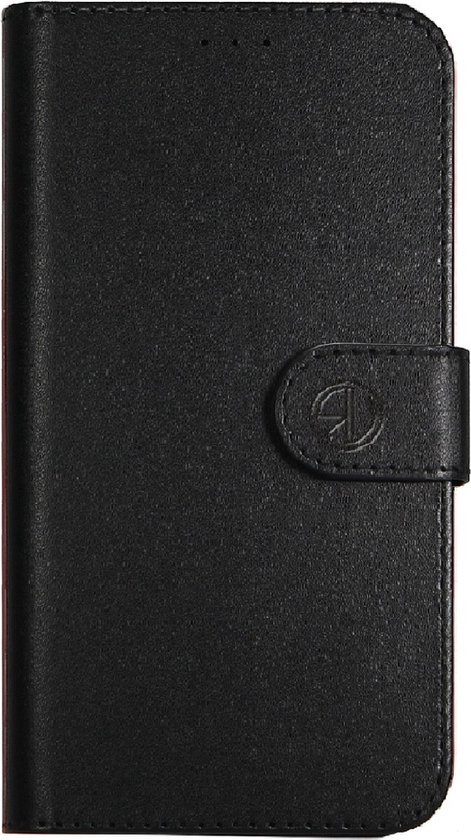 Hoesje Geschikt voor Samsung Galaxy S6 edge super Rico Vitello Wallet Case/book case/hoesje kleur Zwart
