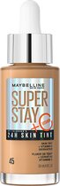 Maybelline New York Superstay 24H Skin Tint Bright Skin-Like Coverage - fond de teint - 45