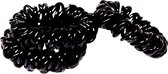 Jessidress® Grote Haarelastiekjes Spiraal Telefoonkabel Stevig Spiralen Elastieken - Zwart
