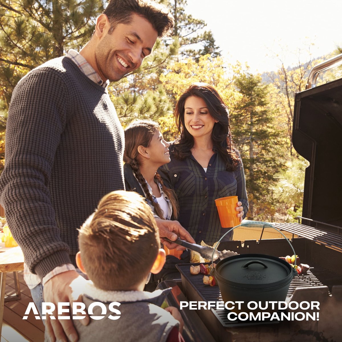 Braadpan - Gietijzeren pan - Dutch Oven - Pan gietijzer - 13,6 Liter