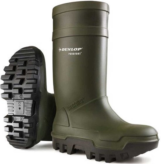 Dunlop Safety Boot S5 Thermo Plus Green - Bottes de travail - 46