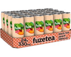 Tray Fuze Tea - Peach Hibiscus - sleekcan - 24x33 cl