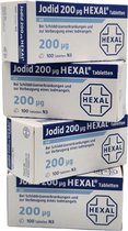 Hardloper: JODID (Jodium) 400 Tabletten  Voordeelpak van 400 jodium tabletten | Jodium tabletten straling | Jodium pillen |