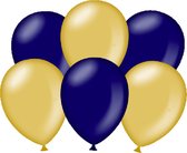 Party balloons - Metallic gold - blue