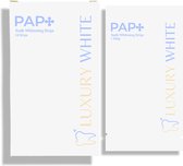 Luxury White - PAP+ Whitening Strips - Thuis tanden bleken - 100% veilig - Geen peroxide