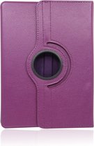 Hoesje Geschikt voor Apple iPad Air 2 9.7 inch 360° Draaibare Wallet case /flipcase stand/ hardcover achterzijde/ kleur Paars