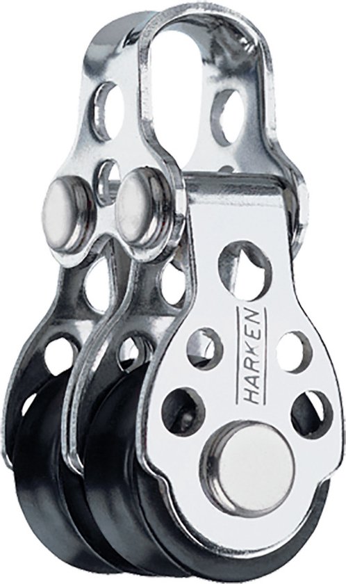 Bloc à 2 poulies 16 mm