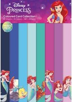 The Little Mermaid - Coloured Card A4 Pack