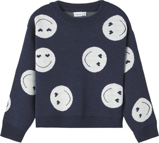 Name it Meisjes Sweater Kandao Dark Sapphire - 116