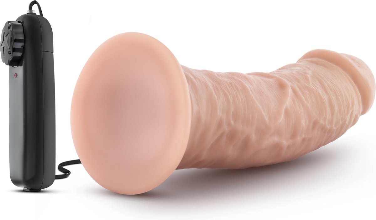 Goedkoopste Dr. Skin - Dr. Joe Vibrator With Suction Cup 8'' - Chocolate