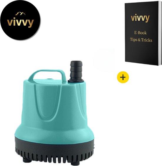 Biling Vijverfilterpomp met uv-zuiveraar, stil, 2500 l/u, all-in-one