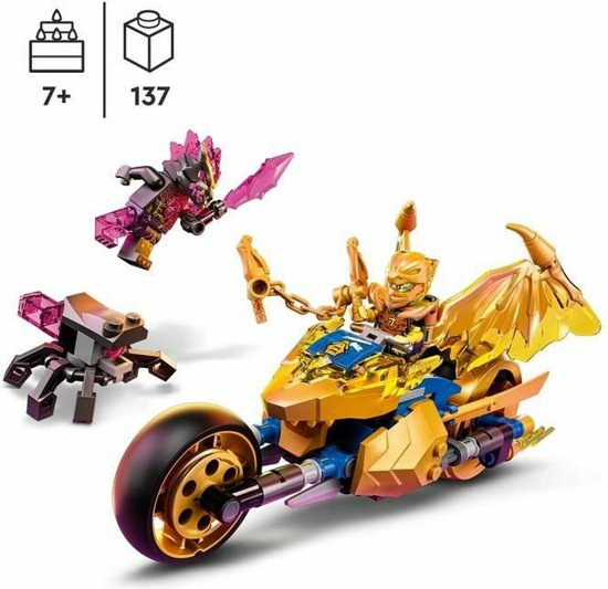 LEGO NINJAGO Jay's gouden drakenmotor - 71768 - LEGO