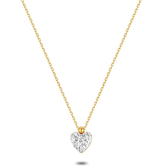 en tennisarmband met zirkonia - champagne - Collectie en tennisarmband met zirkonia - champagne - Collectie