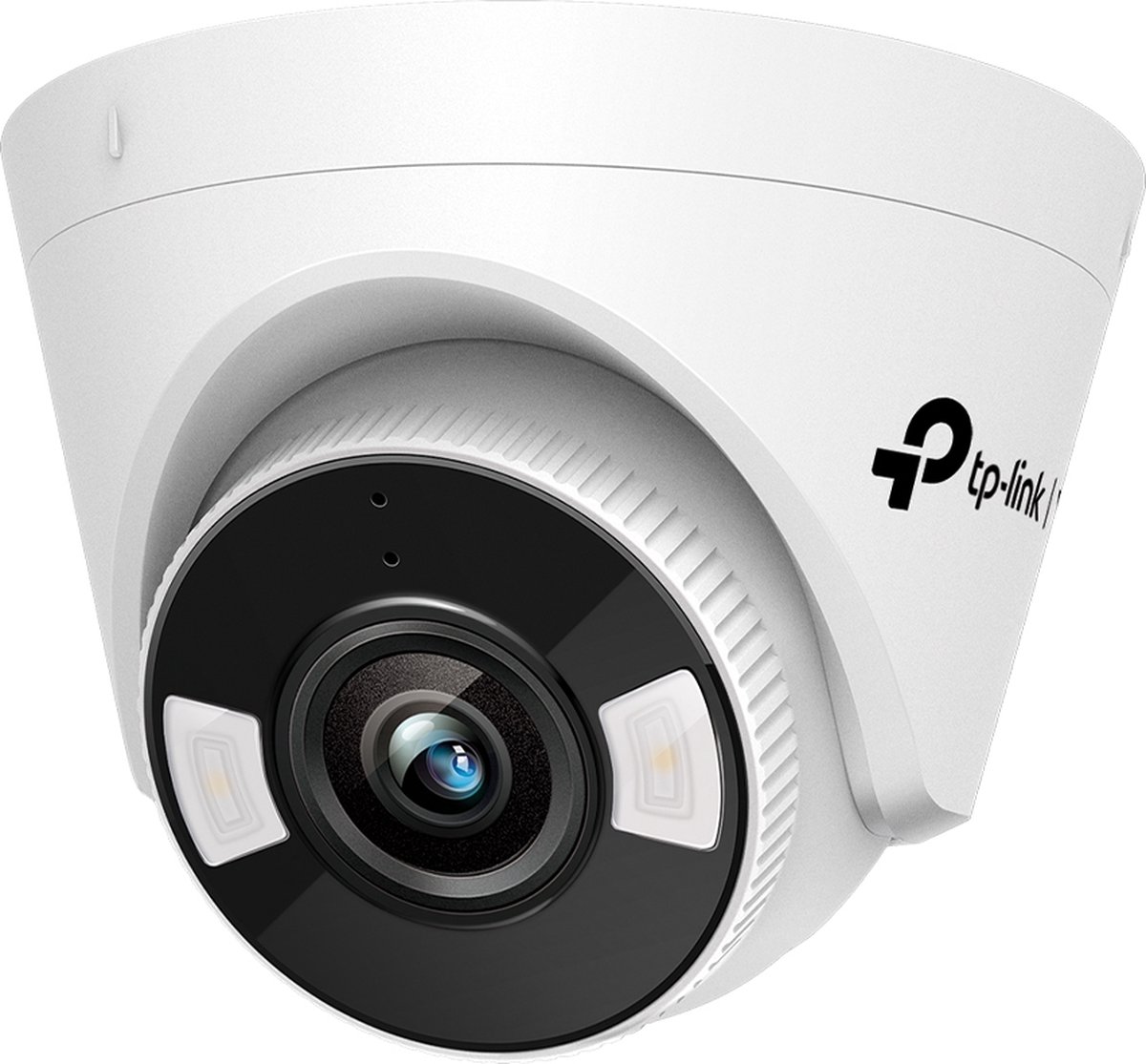 TP-Link VIGI C430, IP-beveiligingscamera, Binnen & buiten, Bedraad, Plafond, Zwart, Wit, Torentje