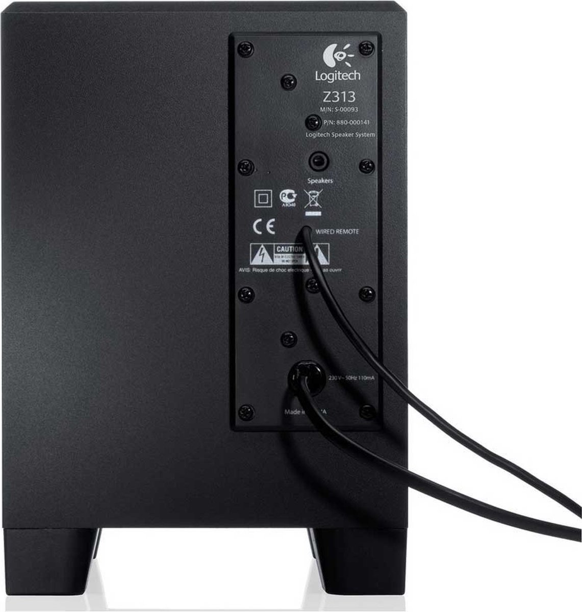 Logitech Z313 – 2.1 speakersysteem - Afbeelding 3