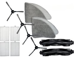 XR-500 Accessoiresset - Geschikt voor CleanDays Robotstofzuiger XR-500 - Onderhoudsset - 12 delig