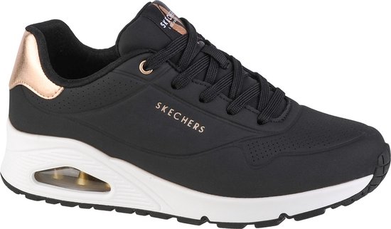 Skechers Uno Golden Air Dames Sneakers - Black - Maat 37 | bol.com