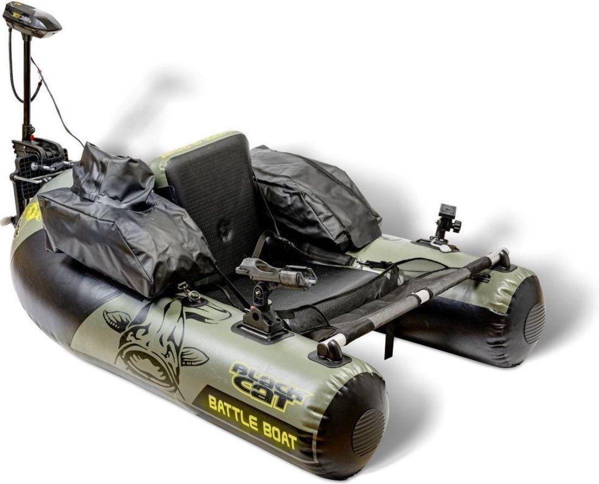 Black Cat Battle Boat Set incl. E-motor