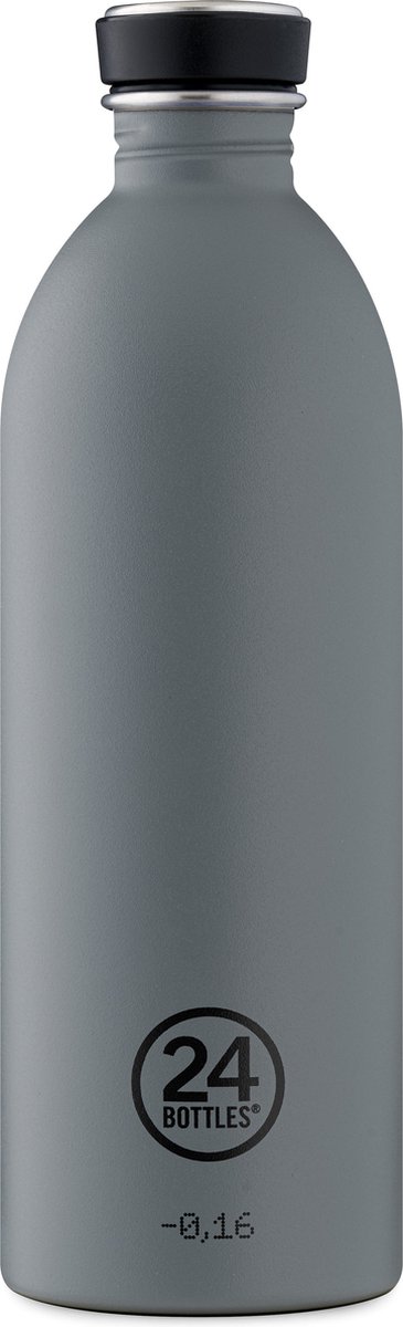 24Bottles Urban drinkfles 1000 ml Capaciteit - formal grey