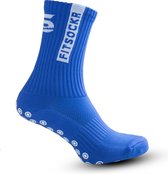 FitSockr Blauw 30-37 | Chaussettes Grip | Chaussettes de sport | Chaussettes de football | Chaussettes antidérapantes