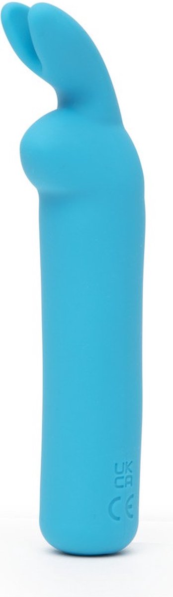 Goedkoopste Happy Rabbit - Oplaadbare Vibrerende Bullet Blauw