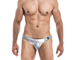 CUT4MEN | Cut4men - Low Rise Brief Silver Xl | EROTISCHE HEREN ONDERGOED