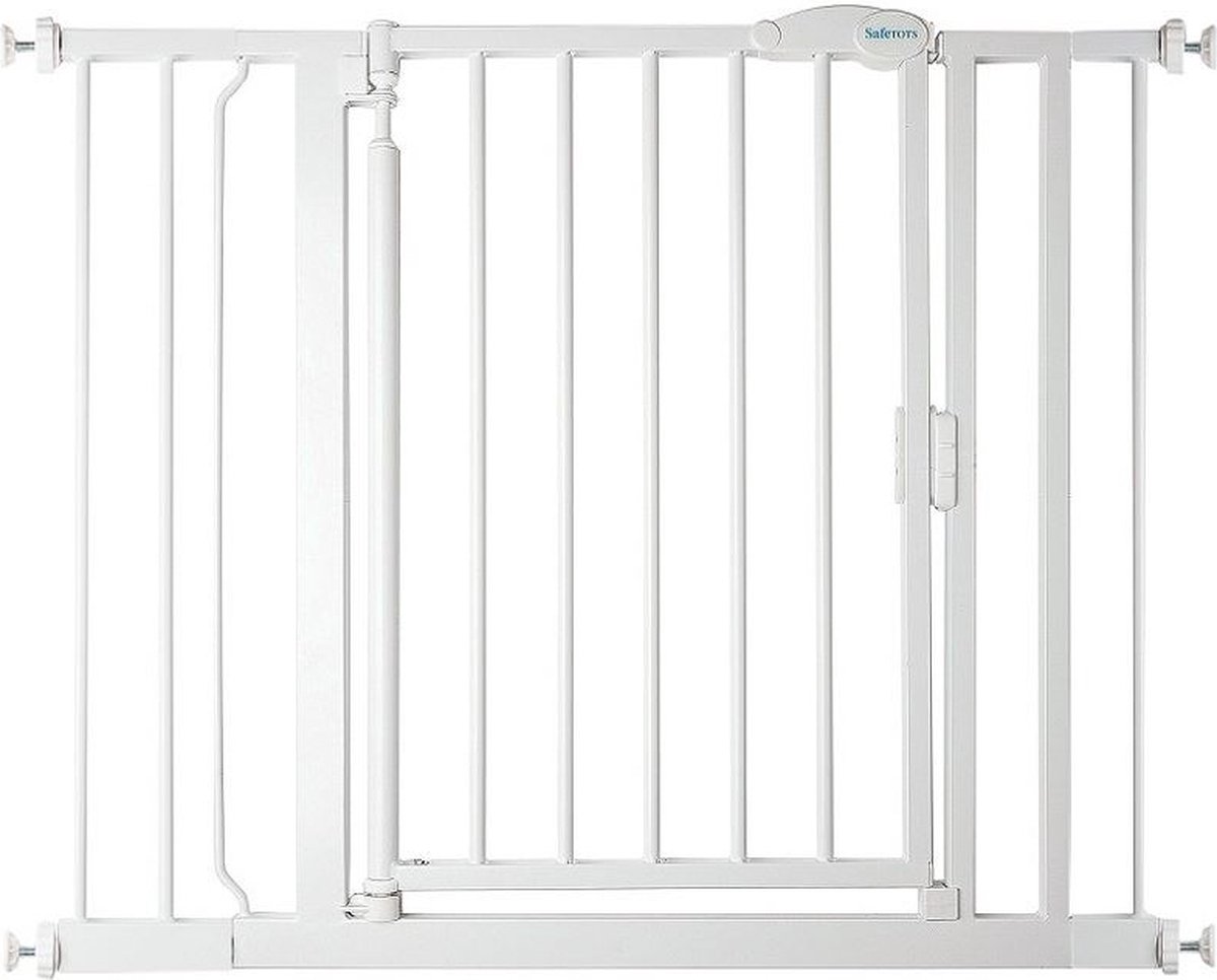 Safetots Self Closing Klemhek, Traphekje, 96,6cm - 103,6cm, Wit