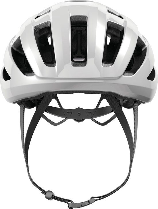 Abus PowerDome - Fietshelm Shiny White M (54 - 58 cm) van ABUS — afbeelding 4