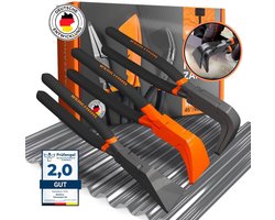 Vouwtang - 3 afkanttangen voor extreem nautische hoeken [45°, 90°,180°] - Ontworpen voor dakdekker gereedschap voor doe-het-zelvers - 60 mm mondbreedte