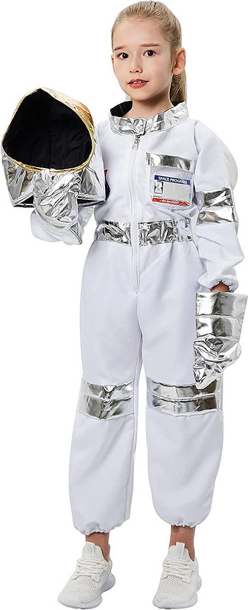 Joya Kids® Verkleedset met astronautenkostuum | Astronaut Pak Kinderen | Verkleed verjaardag Jongen | Verkleedpak Space | — afbeelding 4