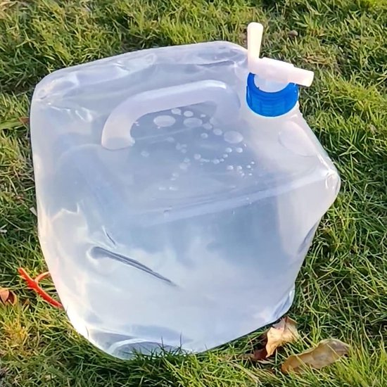 Colapz 8L Premium 2-in-1 Opvouwbare Watercontainer - BPA-vrije Camping Waterdrager met Handvat, Deksel & Waterdispenser met Kraan - Veelzijdige en Draagbare Campingaccessoires