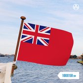 Groot Brittannië koopvaardij vlag 100x150cm - Spunpoly