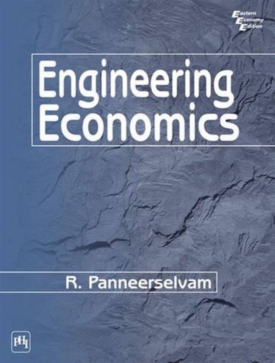 Engineering Economics 9788120317437 R. Panneerselvam Boeken