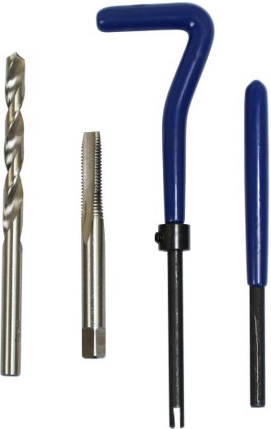 Helicoil schroefdraad reparatieset 25delig metrisch M6 x 1.00 bol